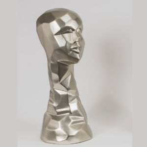 4466-PFF1"Ella" Silver Table Sculpture