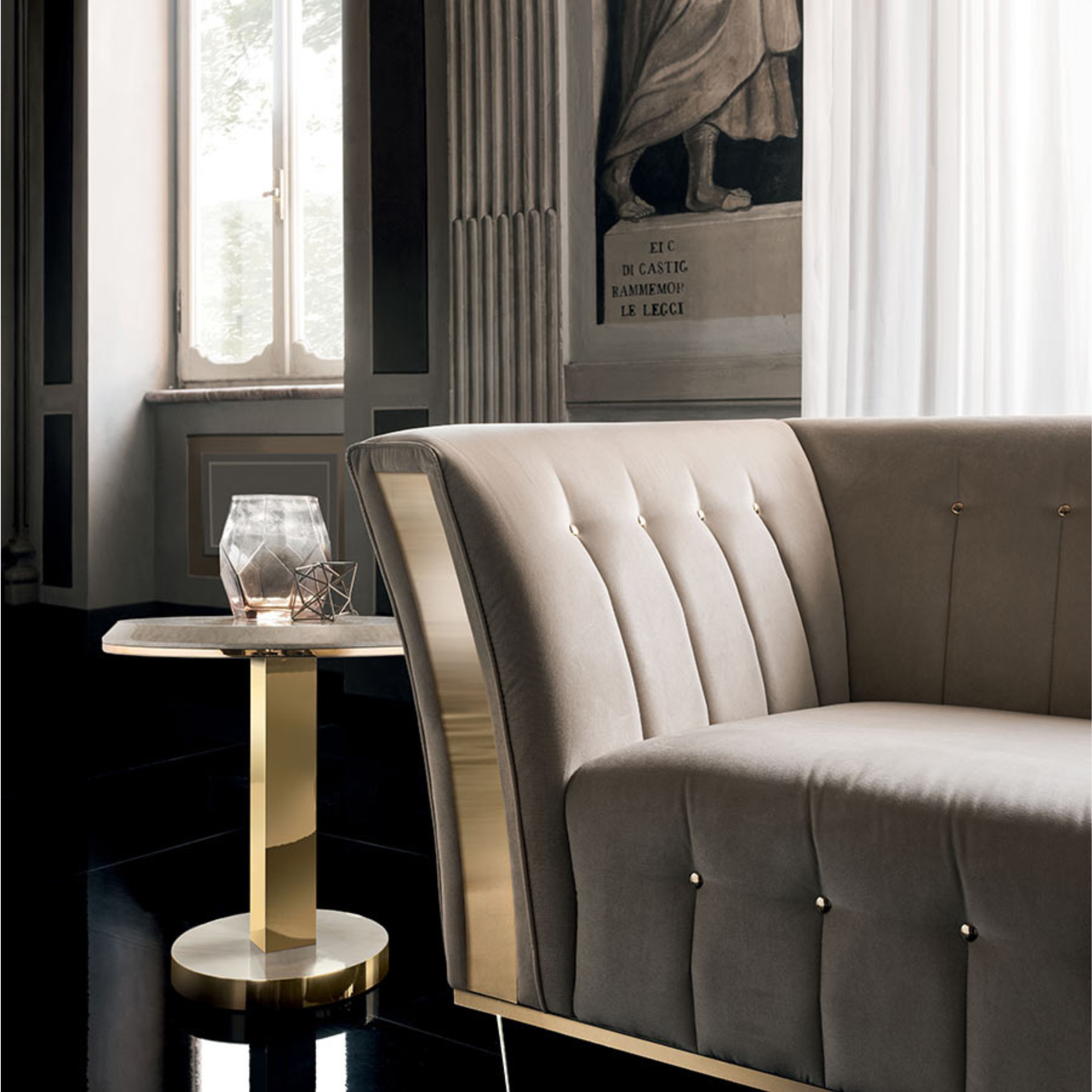 Adora Diamante Loveseat