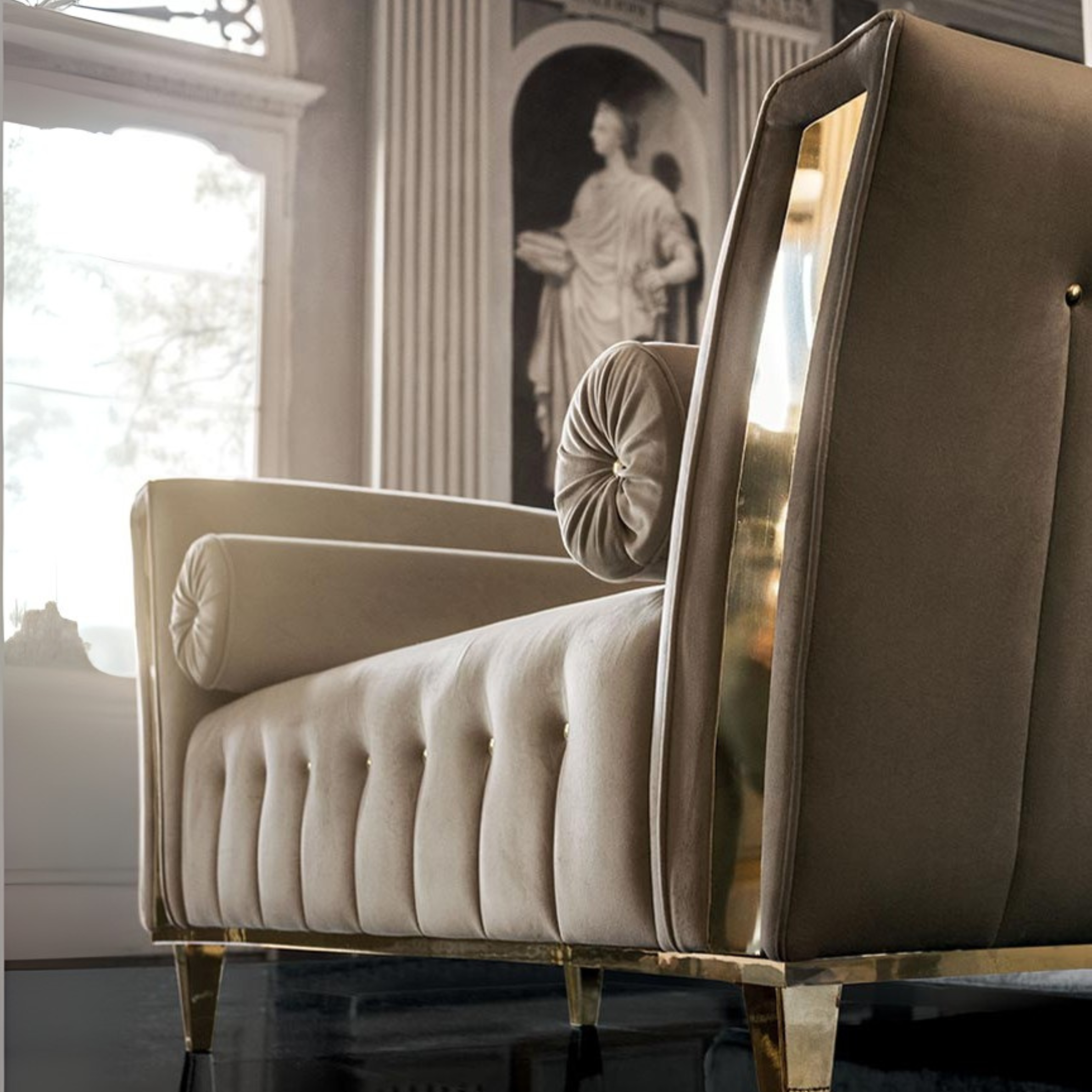 Adora Diamante 3-Seat Sofa