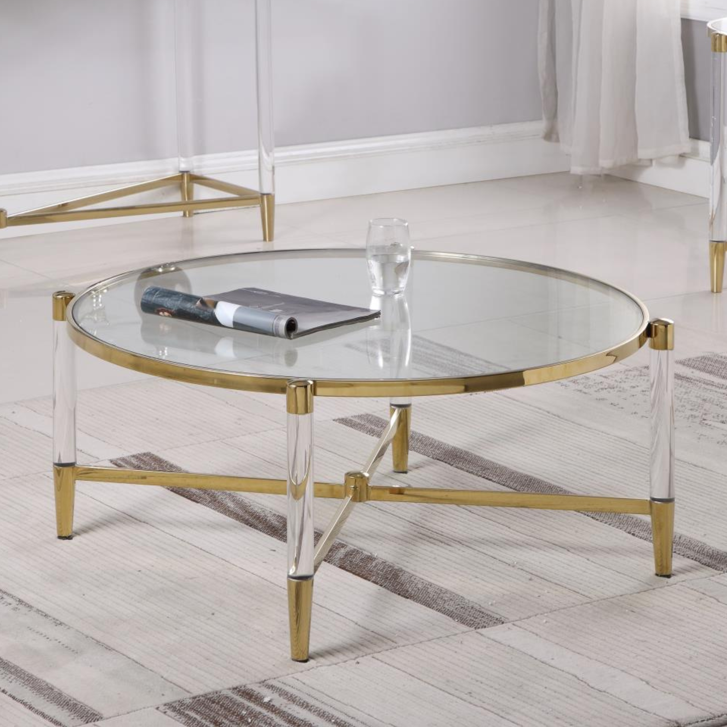 DENALI-CT-RND Round Coffee Table