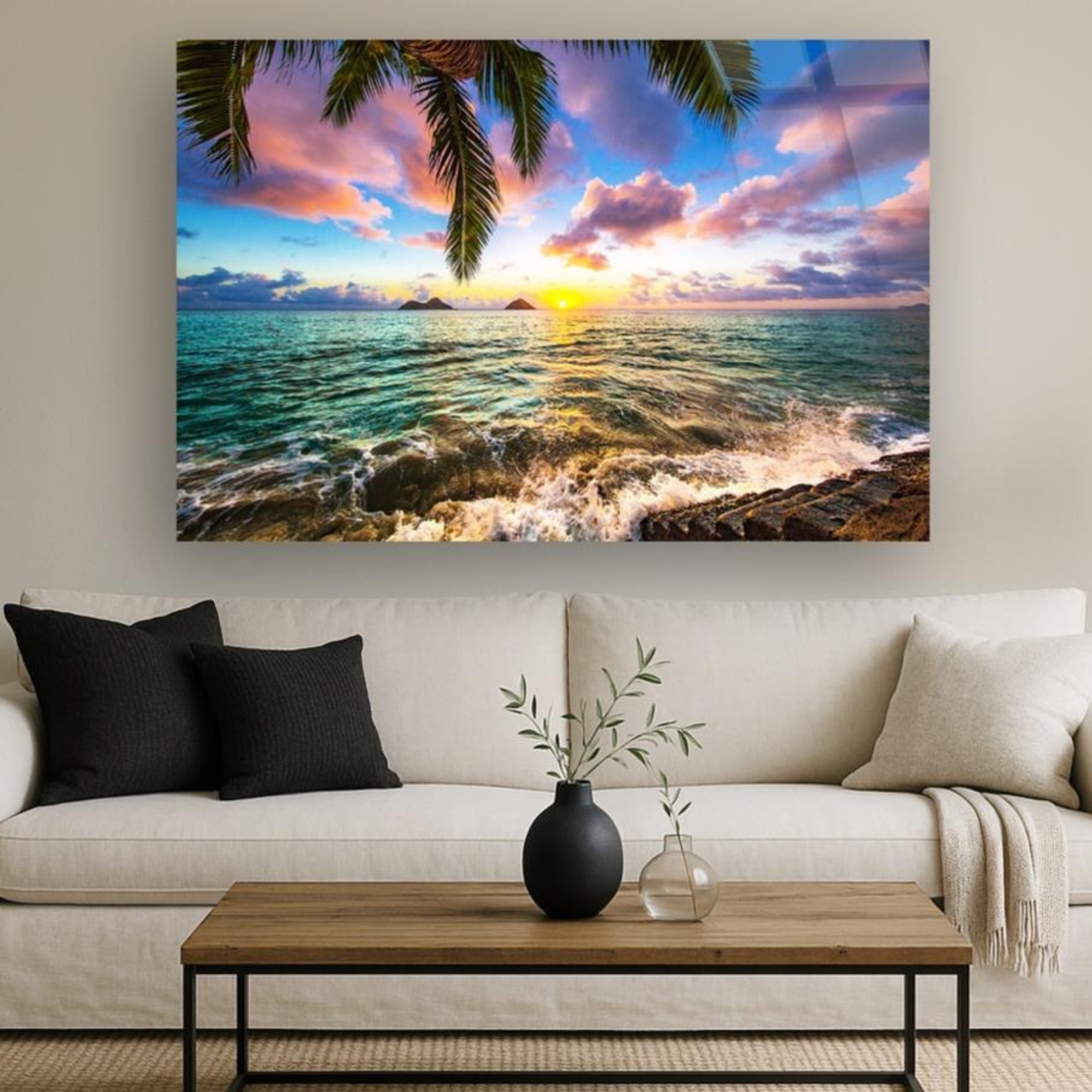 Coastal Sunset Wall Art | SF1580