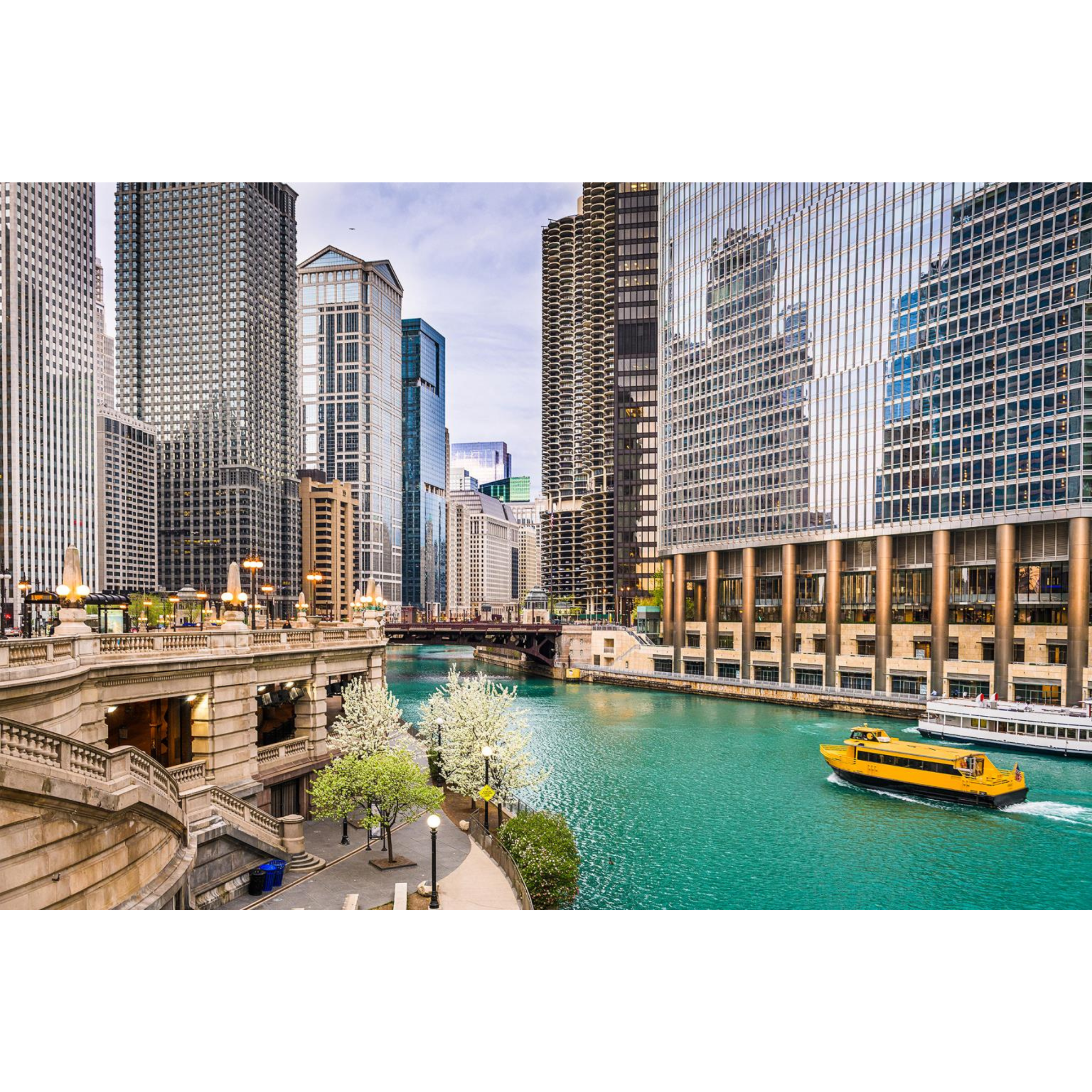 Chicago River Wall Art | SF1742