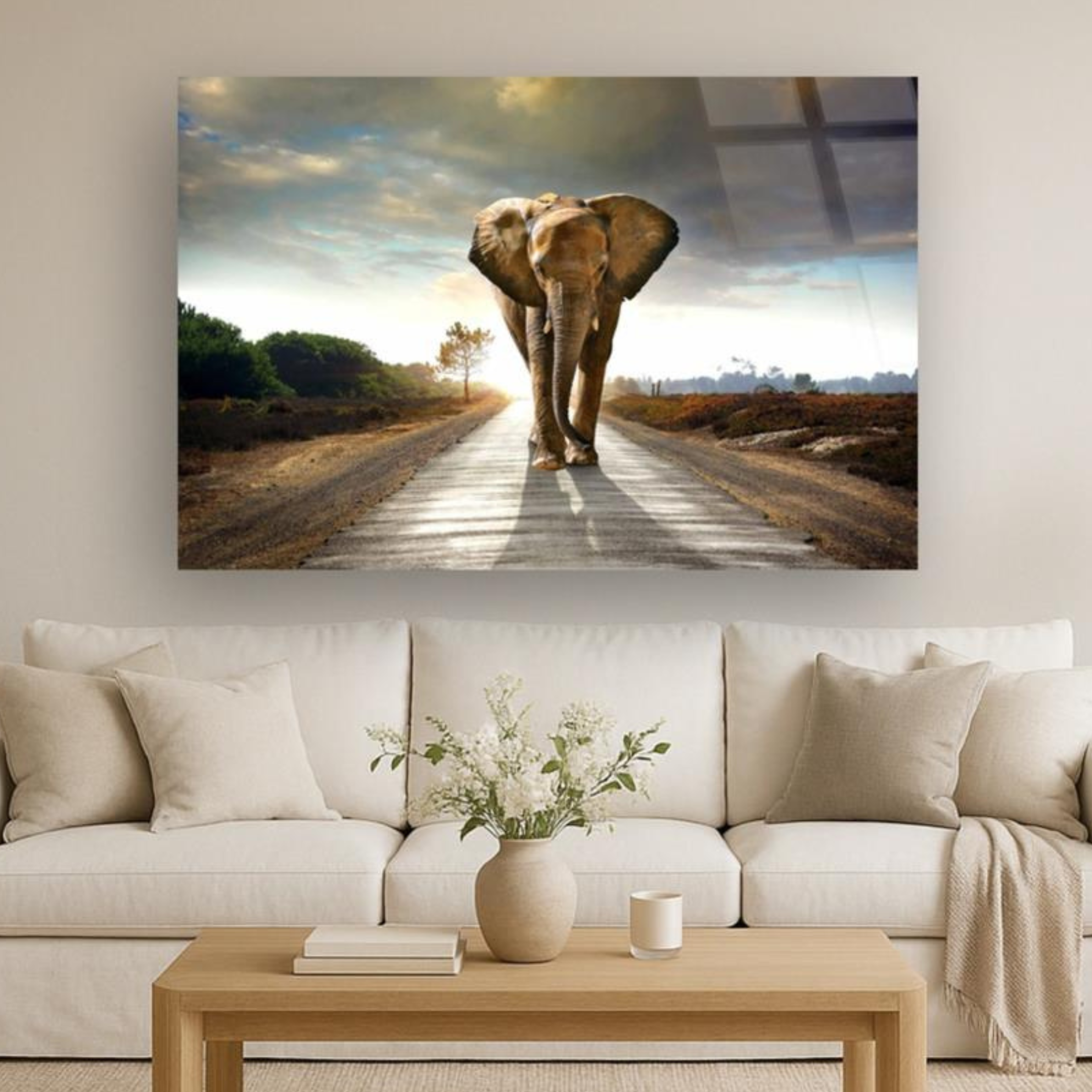 Elephant Journey Wall Art | SF1349