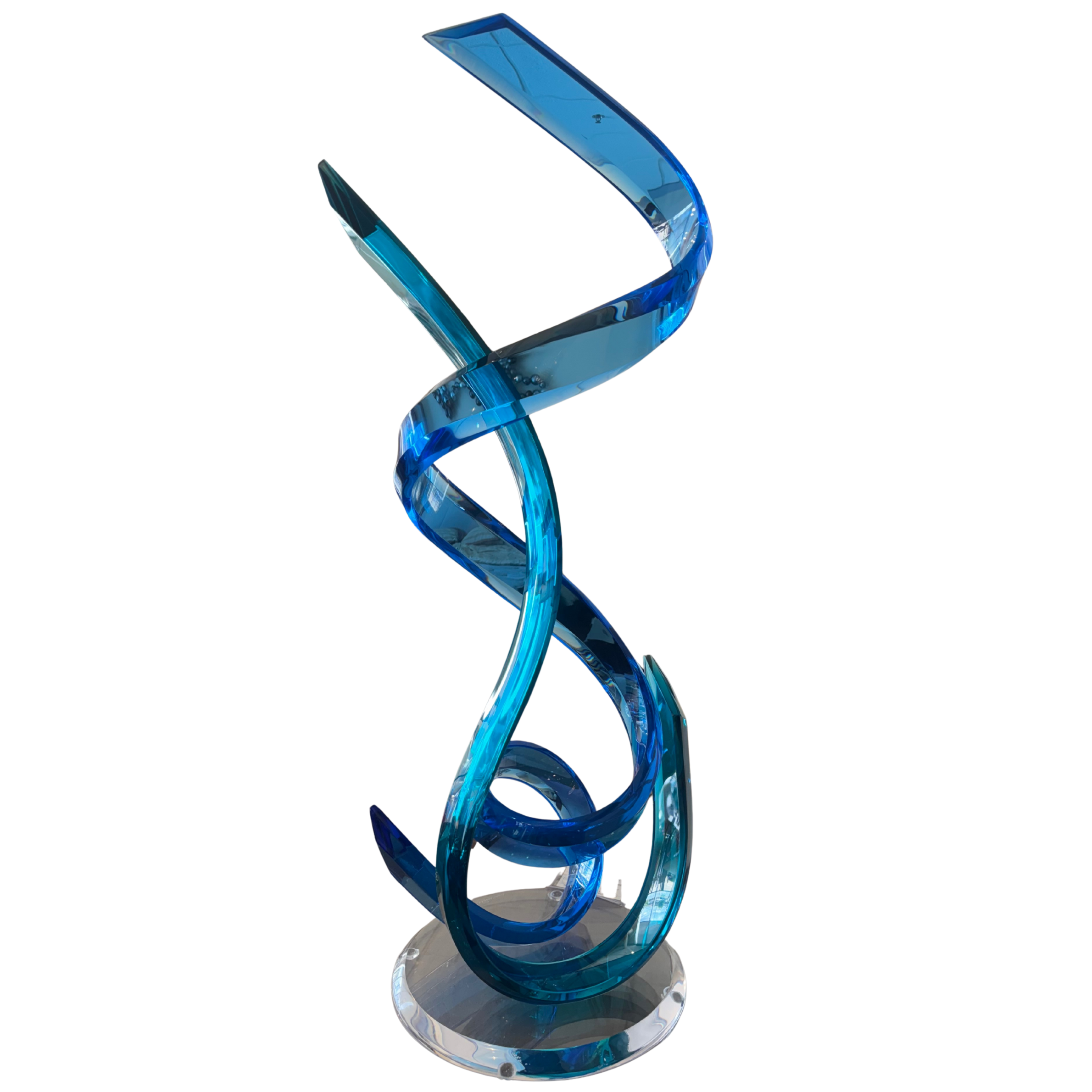 Twister Acrylic Sculpture #Z-5853